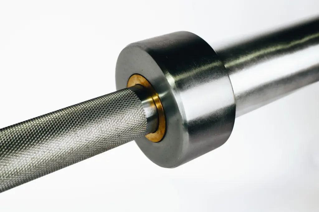 Barra Olimpica 15kg c/ 4 rulemanes 2.Mt c/300kg Cromada V-F050