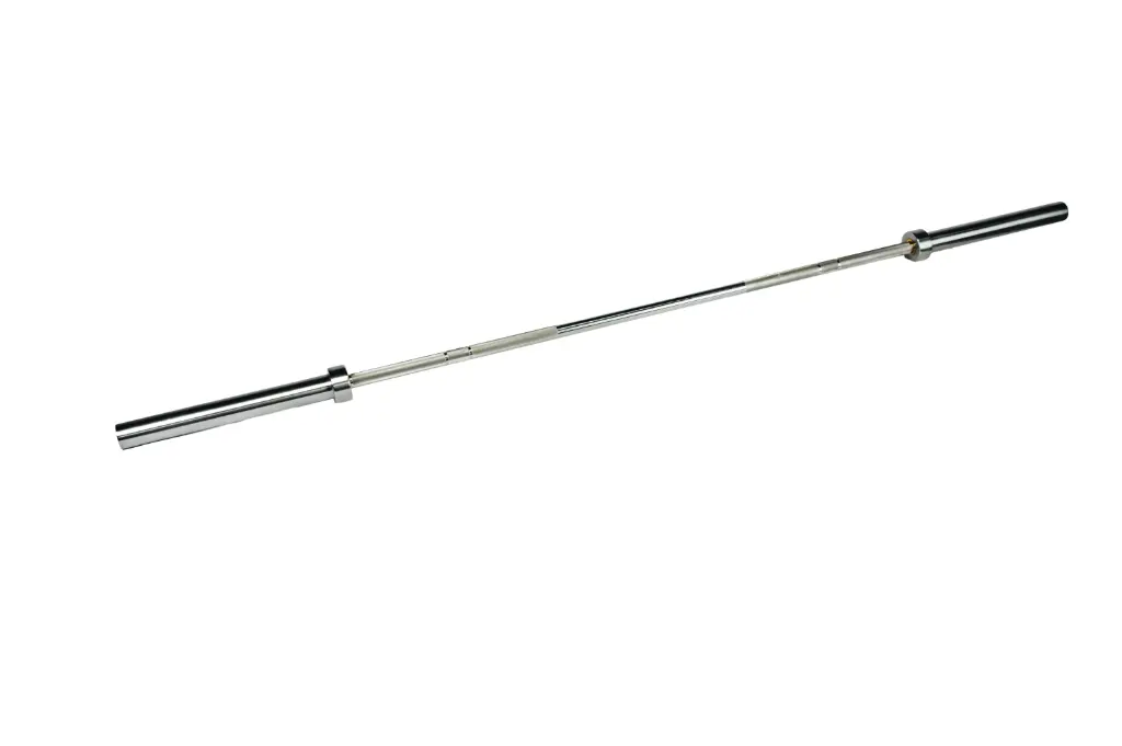 Barra Olimpica 20kg c/ 4 rulemanes 2.20Mt c/450kg Cromada V-F049