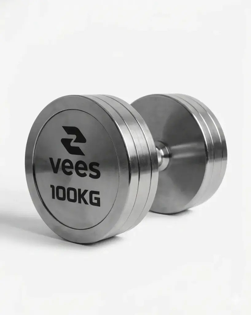 [V-F044] Mancuerna Cromada de 100kg V-F044