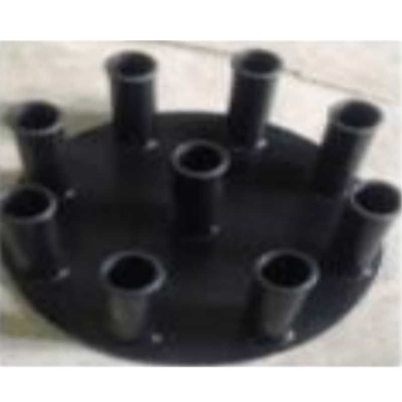 Rack Porta Barra Vertical p/ 7 Unidades V-R041