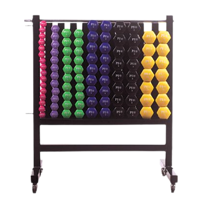 [V-R055] Rack Porta Mancuernas Ladys P/ 44 Pares V-R055