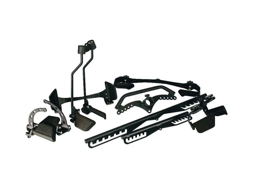 Set de Agarres Power Grip 8 Piezas Engomado Negro V-F090