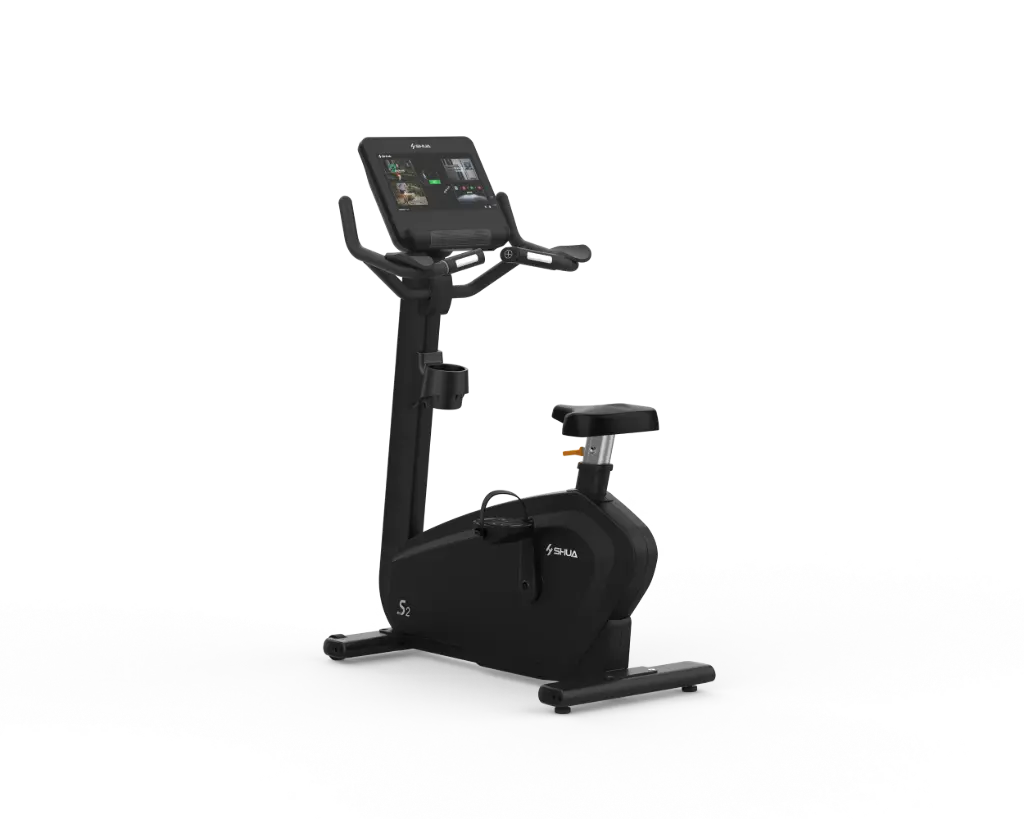 Bicicleta Vertical Up S2+ Shua Comercial Self Generation (Pantalla Tactil 15.6") V-A064