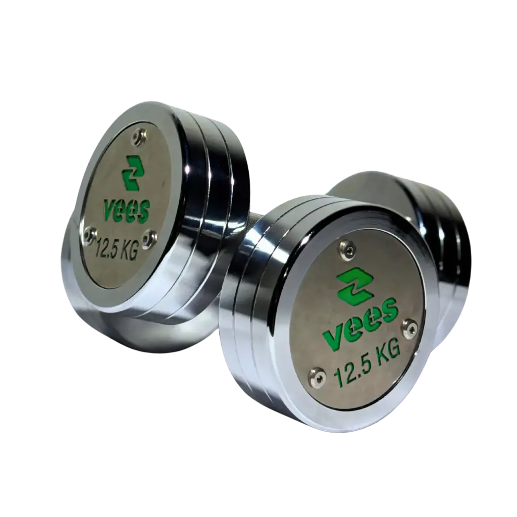 Mancuerna Redonda Cromada W-F004