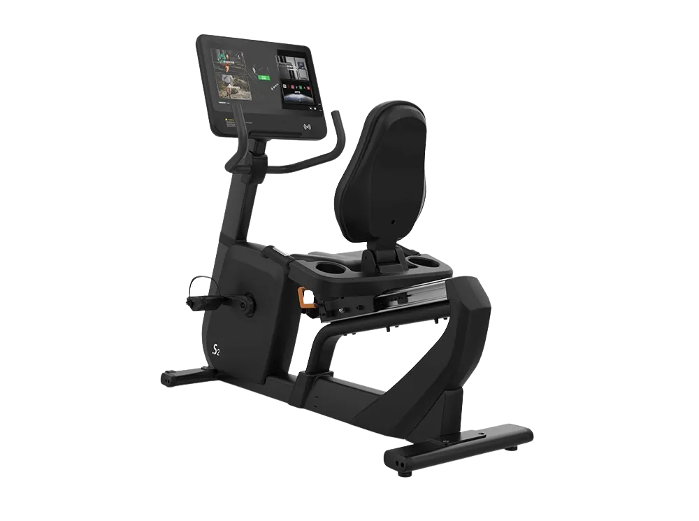 [V-A077] Bicicleta Reclinada Recumbent S2+ Shua Comercial Self Generation (Pantalla Tactil 15.6")  V-A077