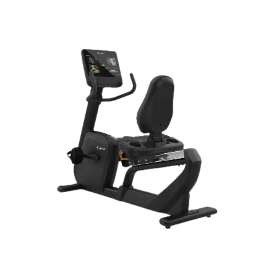 Bicicleta Reclinada Recumbent S2+ Shua Comercial Self Generation (Pantalla Tactil 21.5")  V-A078