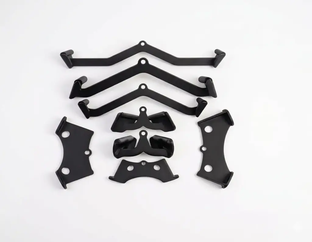 Set de Agarras Power Grip 8 Piezas Engomado Negro