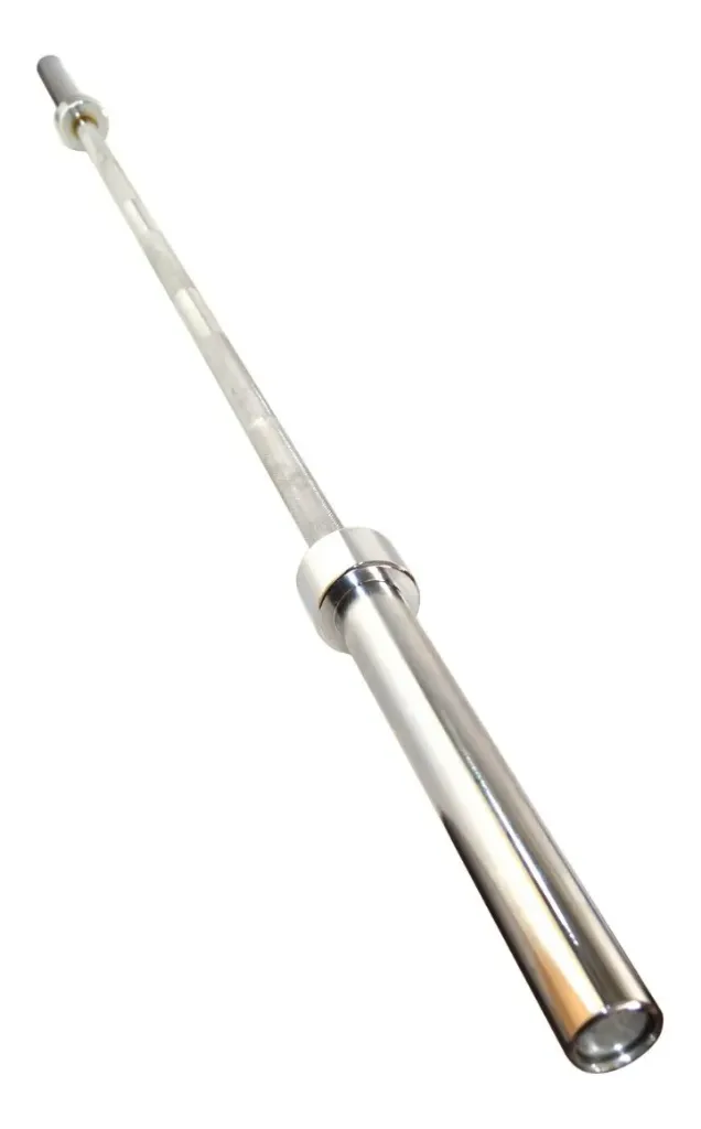 [V-F035] Barra Olimpica 20Kg C/ 4 Rulemanes 2.20Mt C/450Kg Cromada V-F035