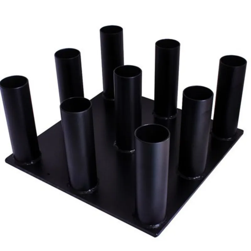 [V-F093] Rack Porta Barra Vertical P/ 9 Unidades V-F093