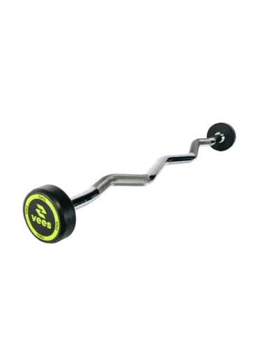 [W-F010] Barra Curl Peso Fijo TPU W-F010