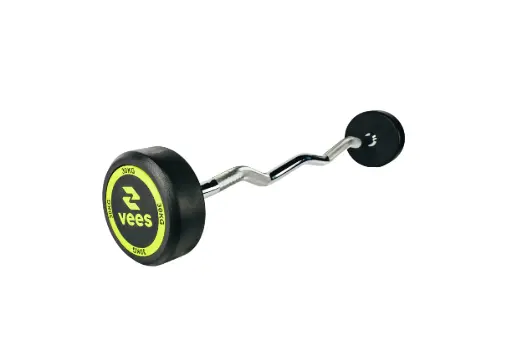 [W-F010] Barra Curl Peso Fijo TPU W-F010