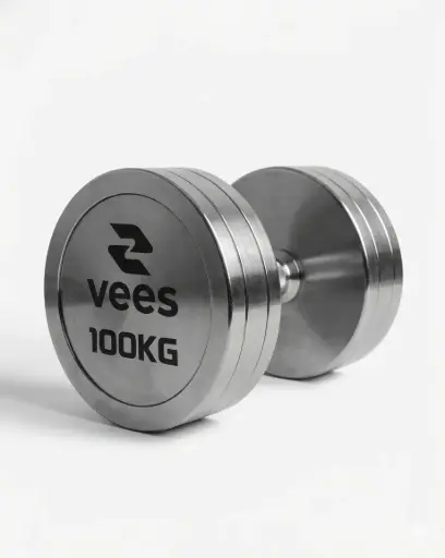 [V-F044] Mancuerna Cromada de 100kg V-F044