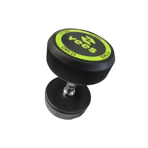 [W-F001] Mancuernas Redondas Engomadas Vees Fitness W-F001