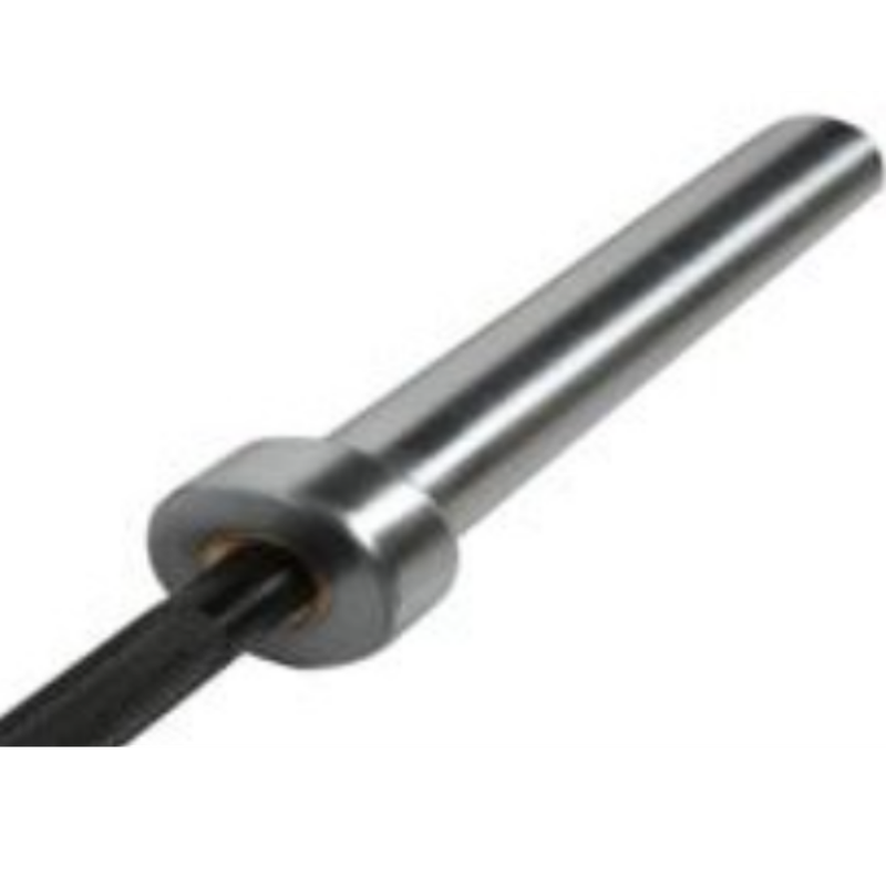 Barra Olimpica 20kg c/ 4 rulemanes 2.20Mt c/450kg Black Cromada W-F052