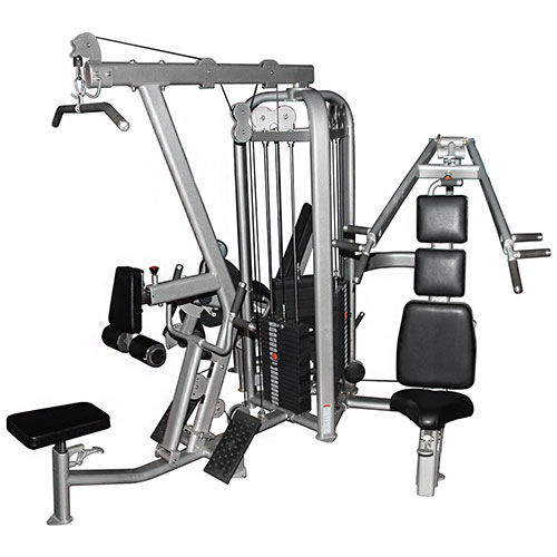 [V-FG018] MULTI-JUNGLE 3-STACK
  leg extension / Prone Leg Curl, Low Row / Lat Pull Down and chest press / Shoulder Press V-FG018