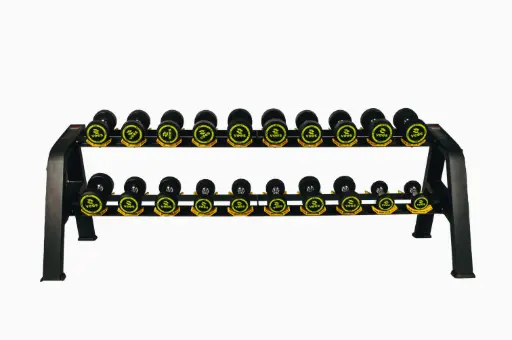 [V-R008] Rack Porta Mancuernas Doble V-R008